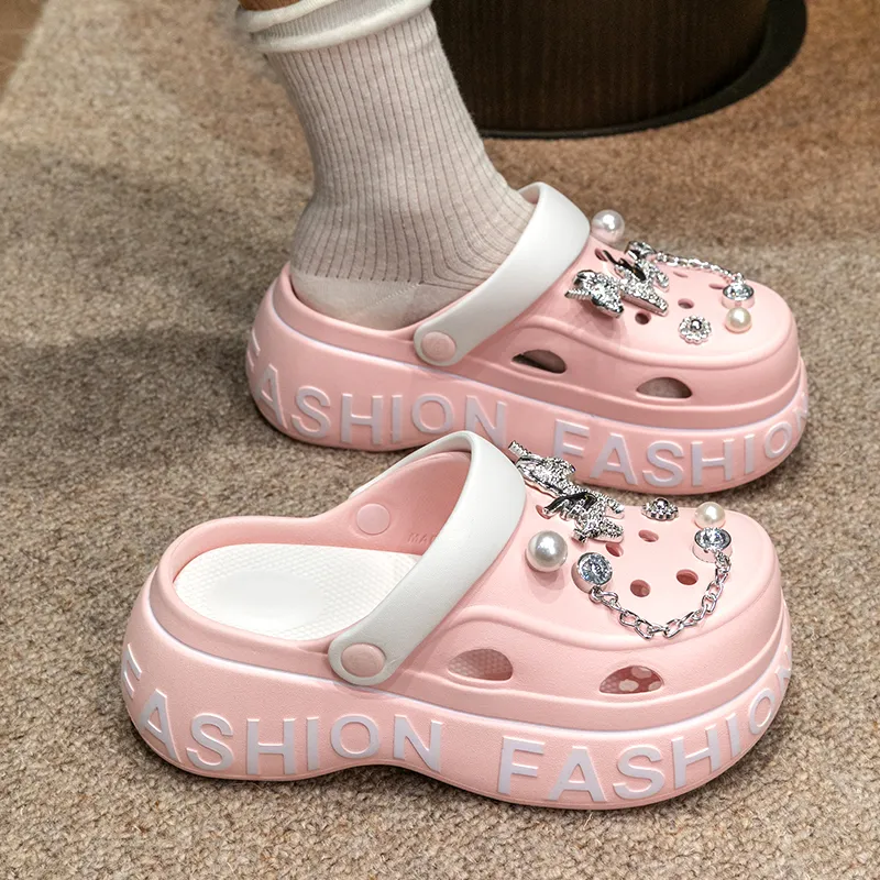 Darcy Sen Sandal Slippers Beige Brown/Black Green/Pink White-18
