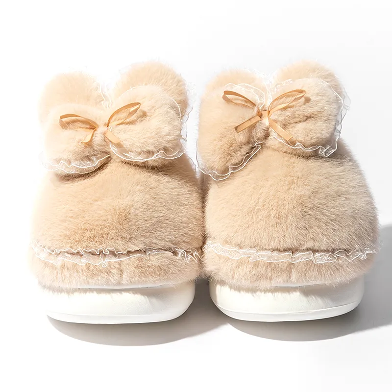 Darcy Sen Home Slippers Gray/Ecru/Apricot-9