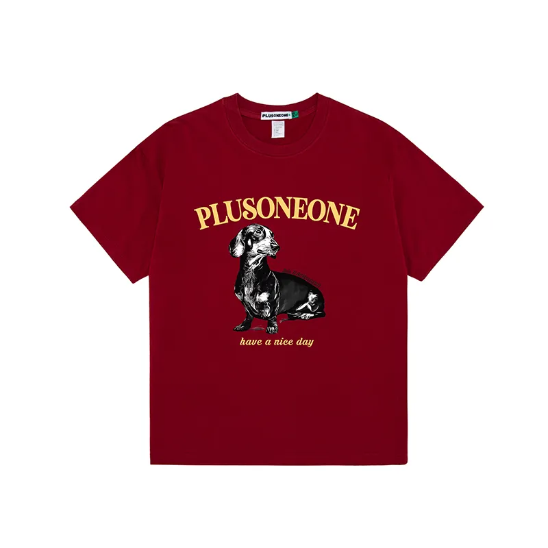 PLUSONEONE+ Short Sleeved T Shirts Unisex-18