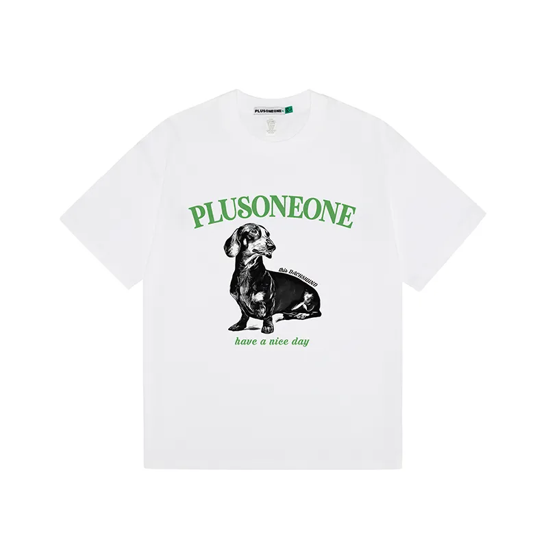 PLUSONEONE+ Short Sleeved T Shirts Unisex-0