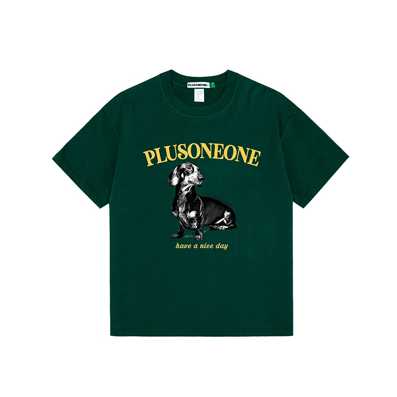 PLUSONEONE+ Short Sleeved T Shirts Unisex-14