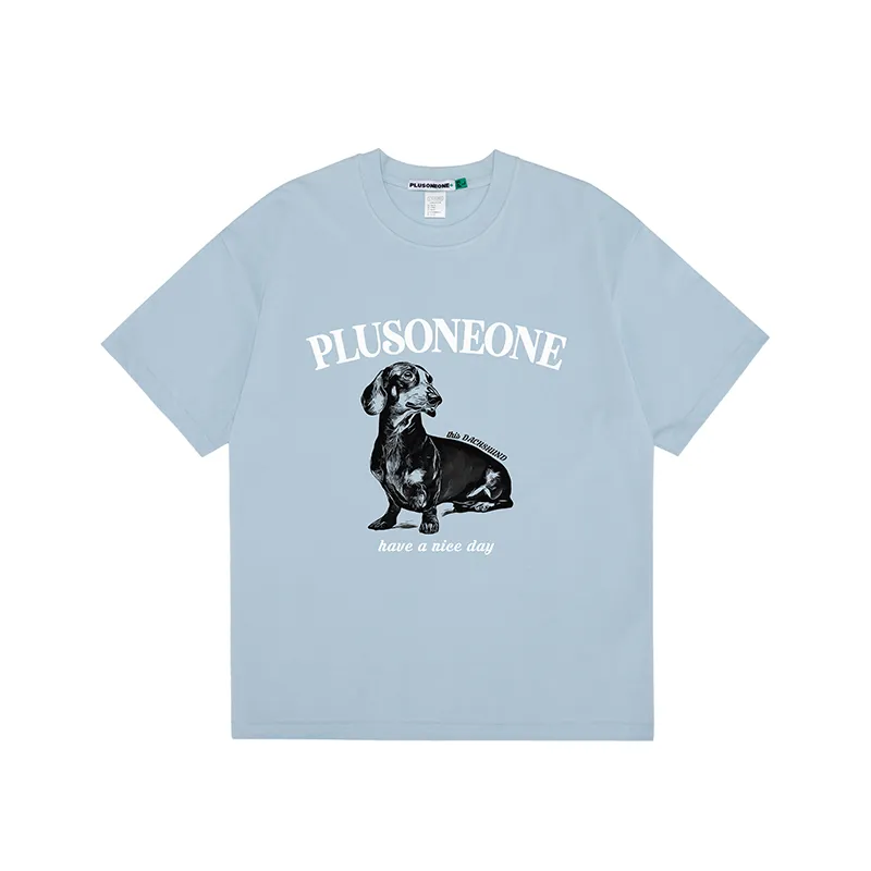 PLUSONEONE+ Short Sleeved T Shirts Unisex-4
