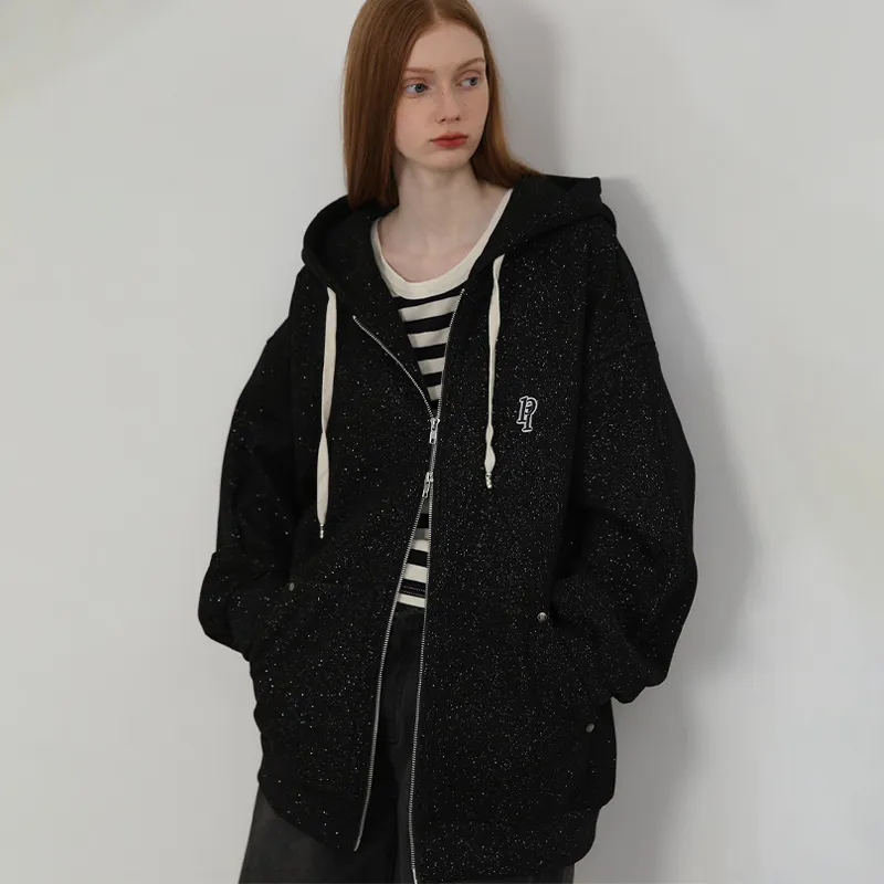 PLUSONEONE+ Sweatshirt Jacket Women's-2