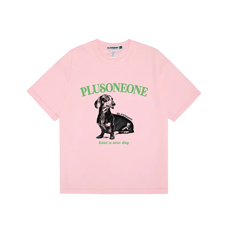 PLUSONEONE+ Short Sleeved T Shirts Unisex-2