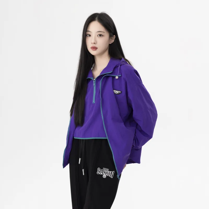SAKUN Jacket Unisex Two Piece Set-22