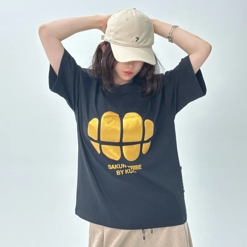 SAKUN T Shirts Unisex-4