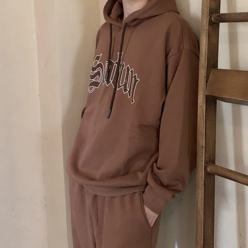 SAKUN Sweatshirt Sets Unisex-5
