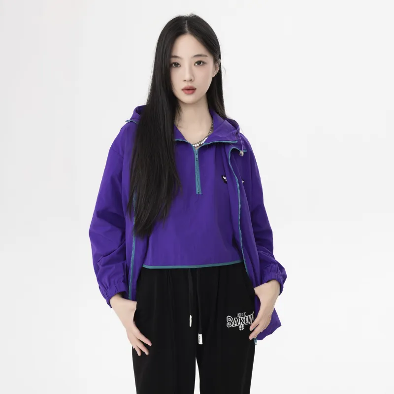 SAKUN Jacket Unisex Two Piece Set-24