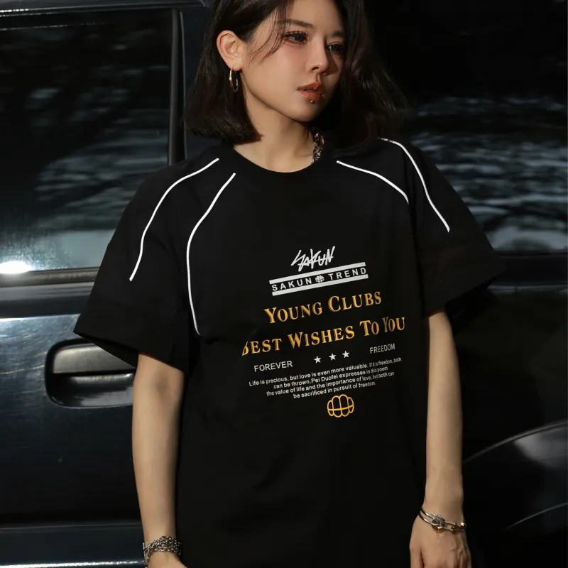 SAKUN T-Shirts Unisex-4