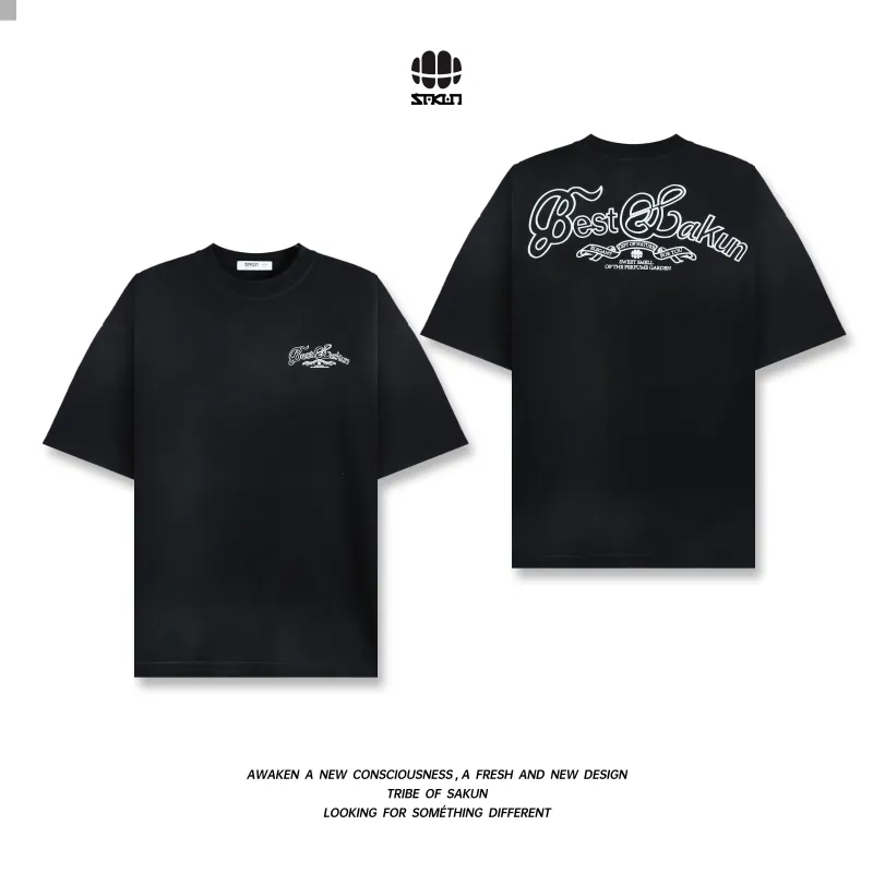 SAKUN T Shirts Unisex-2