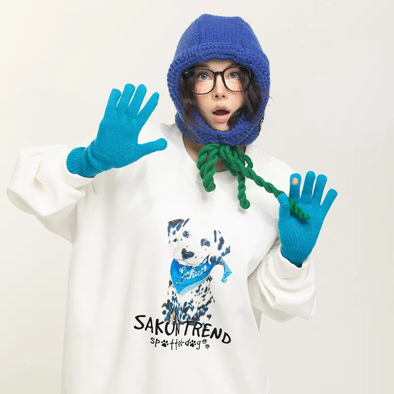 SAKUN Sweatshirts Unisex-5