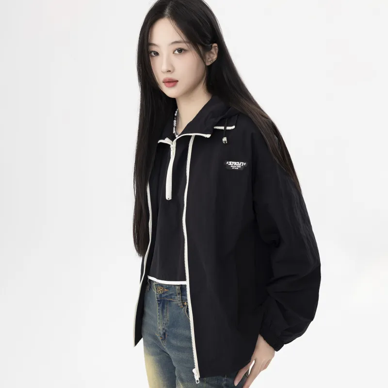 SAKUN Jacket Unisex Two Piece Set-6