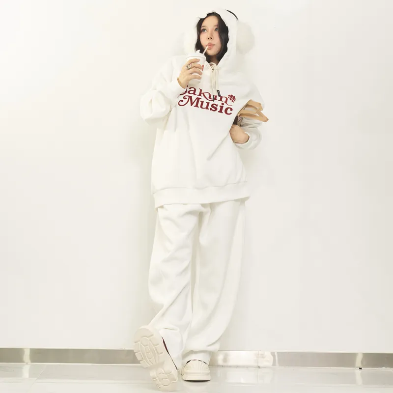 SAKUN Sweatshirt Sets Unisex-4