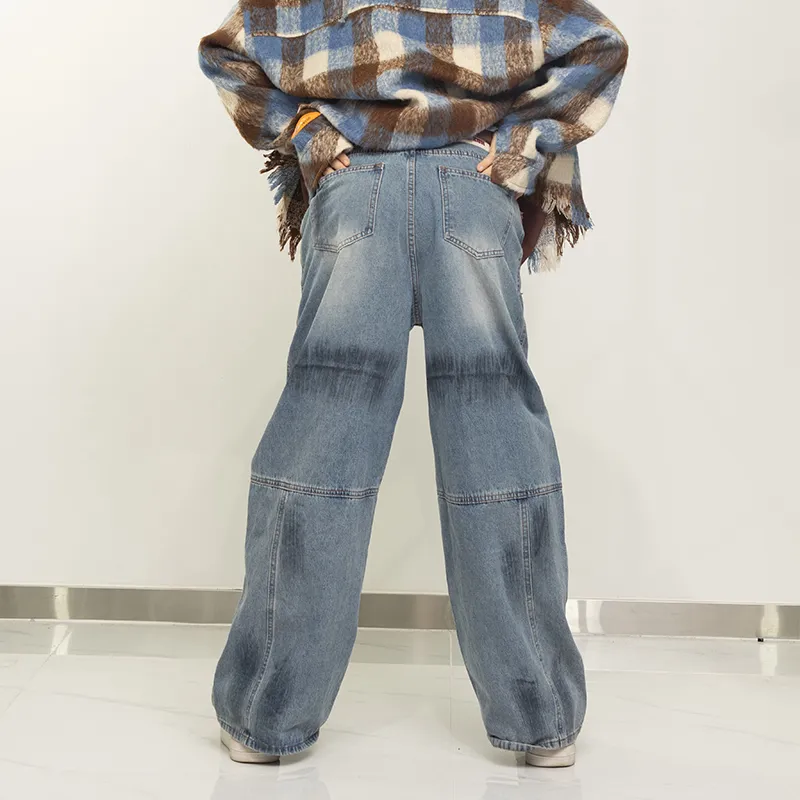 SAKUN Jeans Unisex Blue-4