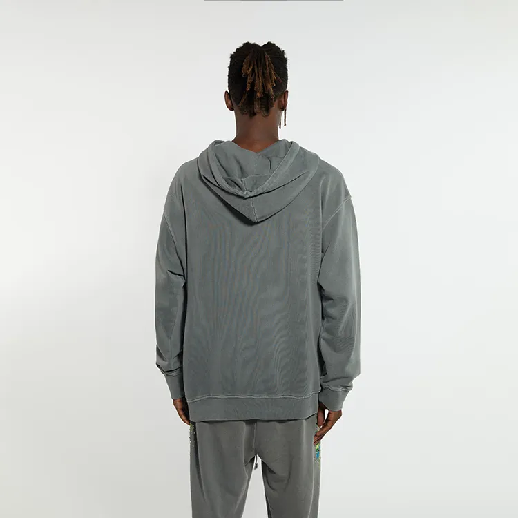 SSSAINT LOUIS Sweatshirts Unisex Washed Gray-2