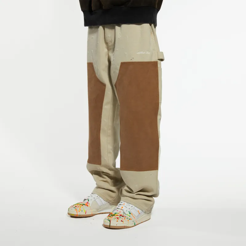 SSSAINT LOUIS Cargo Pants Unisex Khaki-2