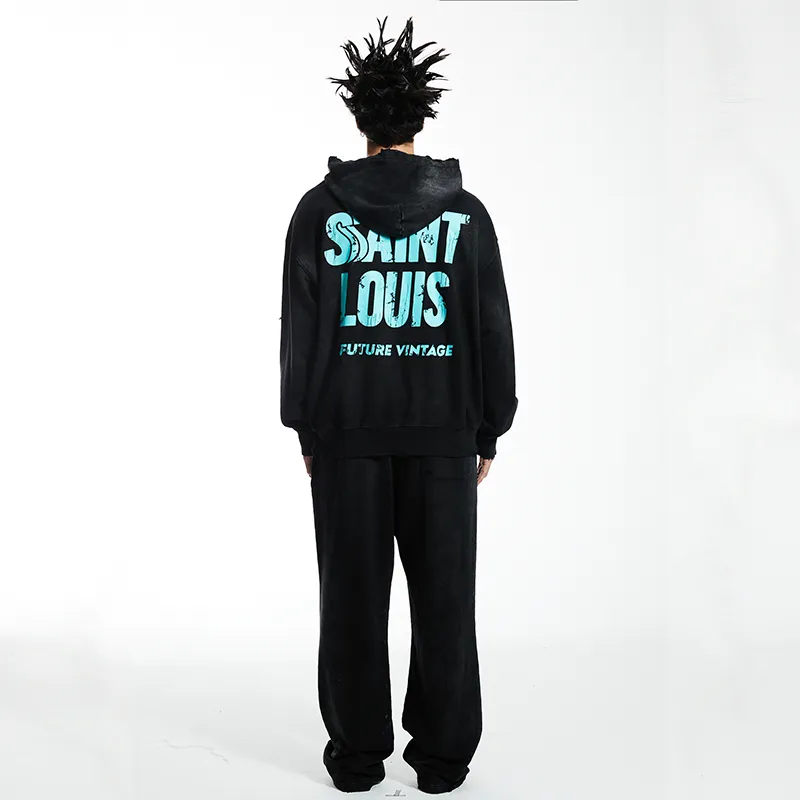SSSAINT LOUIS Long Sleeved Sweatshirt Unisex-3