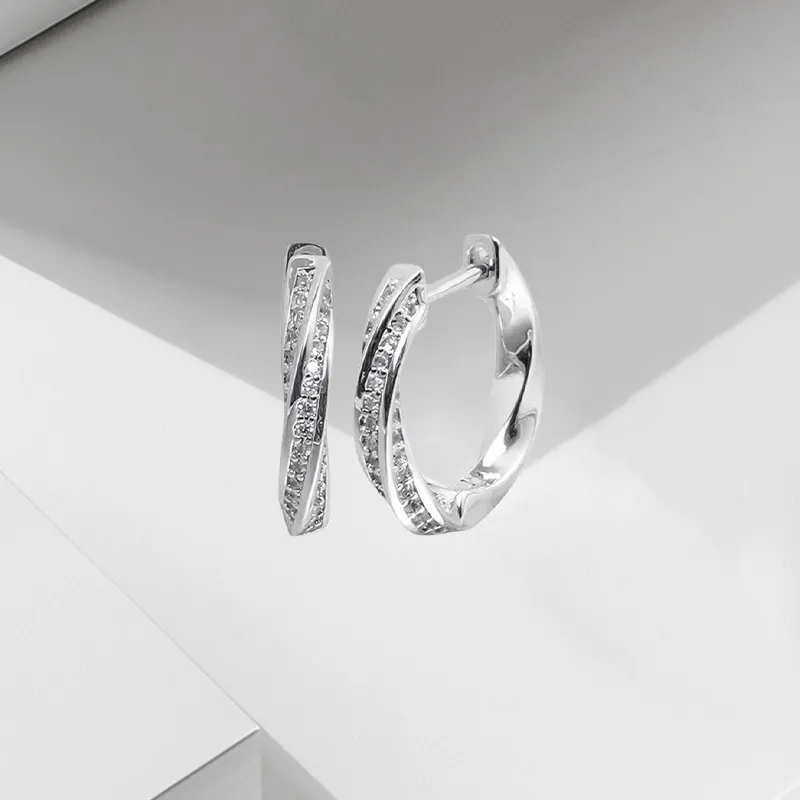 VEZA 999 Fine Silver Earrings Unisex-4