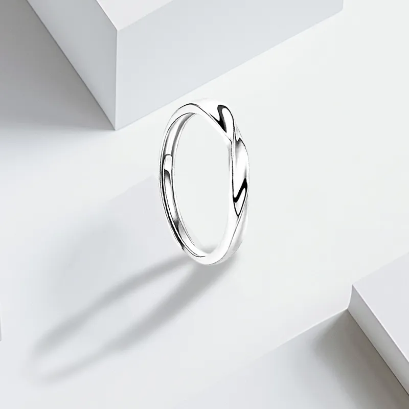 VEZA Sterling Silver Rings Unisex-3