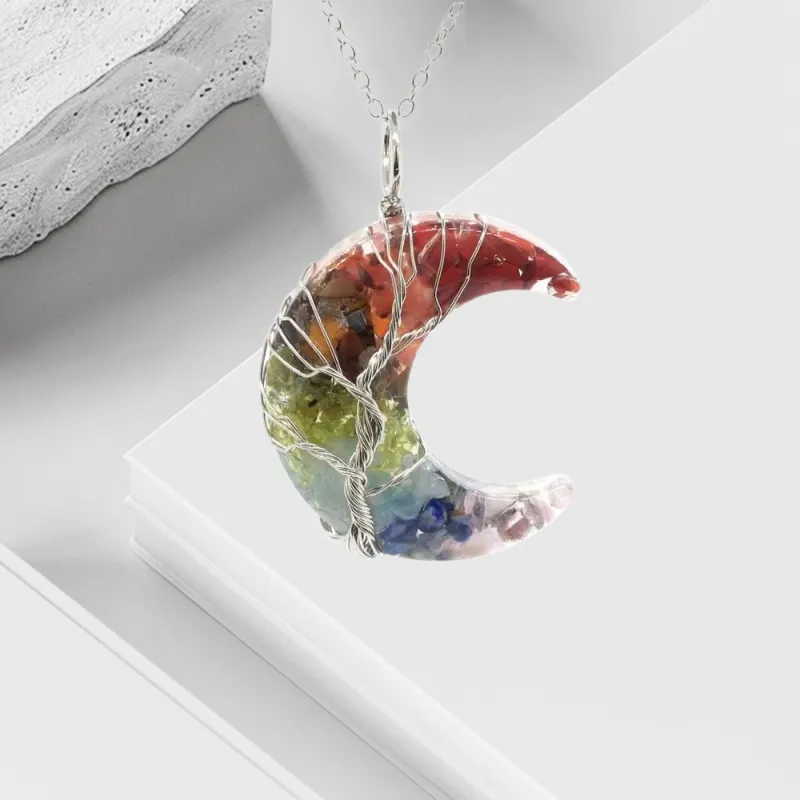 VEZA Crystal Stone Necklaces Women's-2