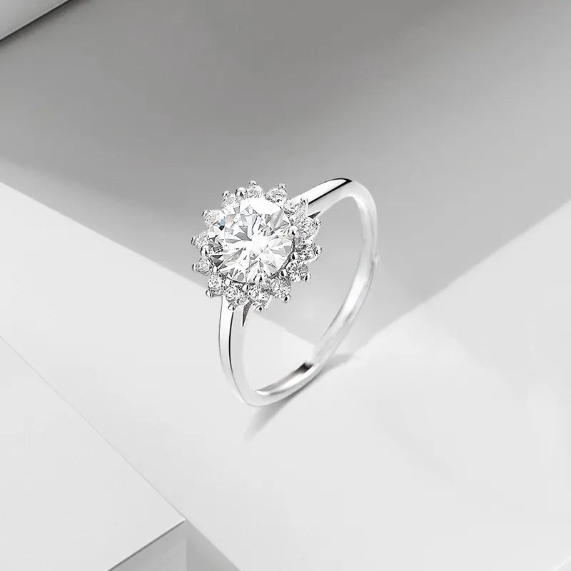 VEZA S999 Fine Silver Rings Women's-4