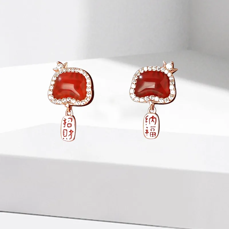 VEZA 925 Sterling Silver Stud Earrings Unisex-1
