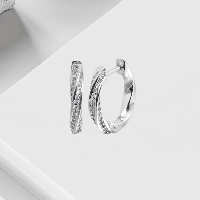 VEZA 999 Fine Silver Earrings Unisex-2