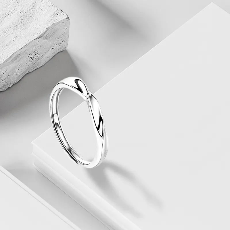 VEZA Sterling Silver Rings Unisex-4