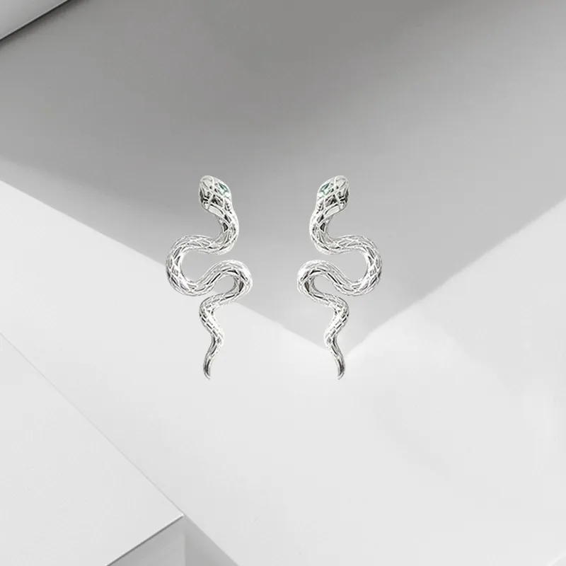 VEZA 925 Sterling Silver Stud Earrings Unisex-4
