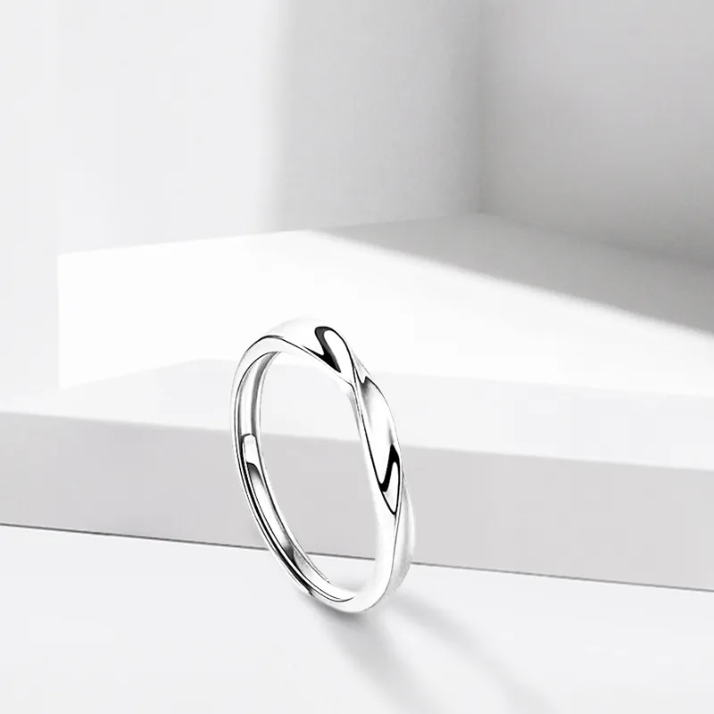 VEZA Sterling Silver Rings Unisex-5