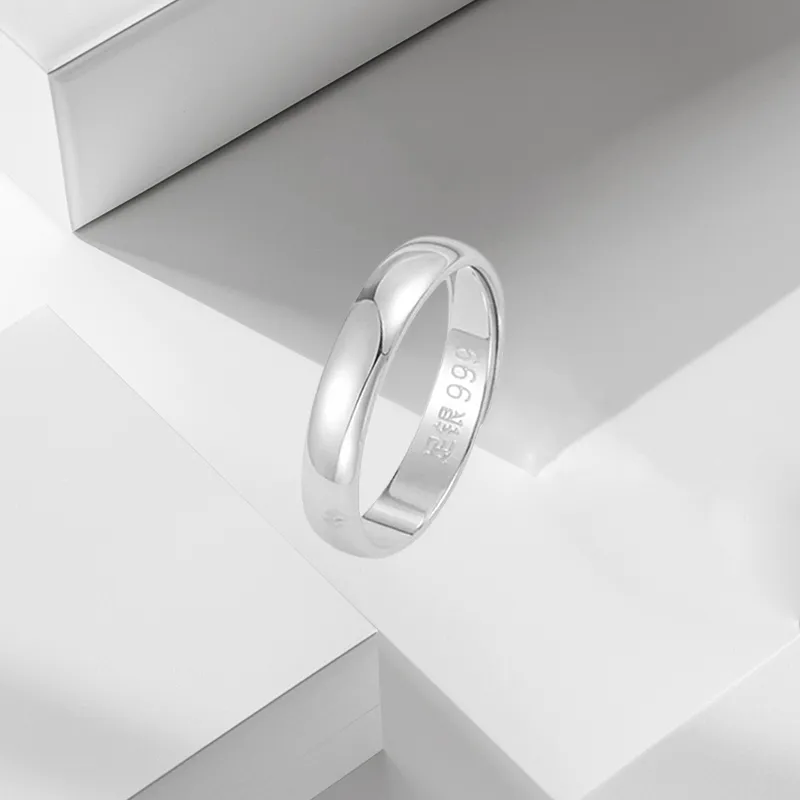 VEZA S999 Fine Silver Rings Unisex-4