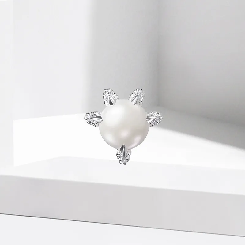 VEZA 999 Fine Silver Stud Earrings Unisex-1
