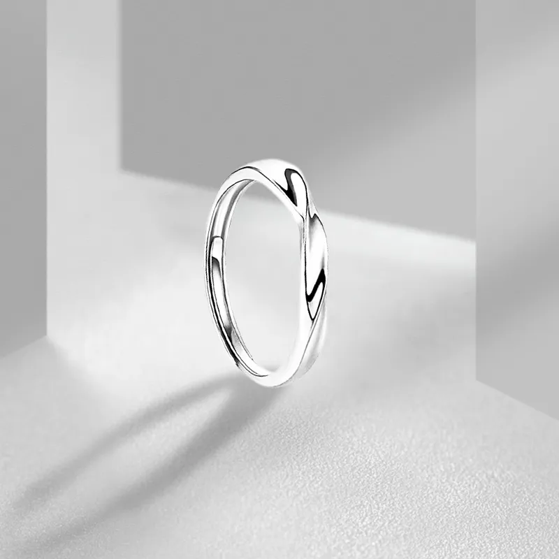 VEZA Sterling Silver Rings Unisex-1