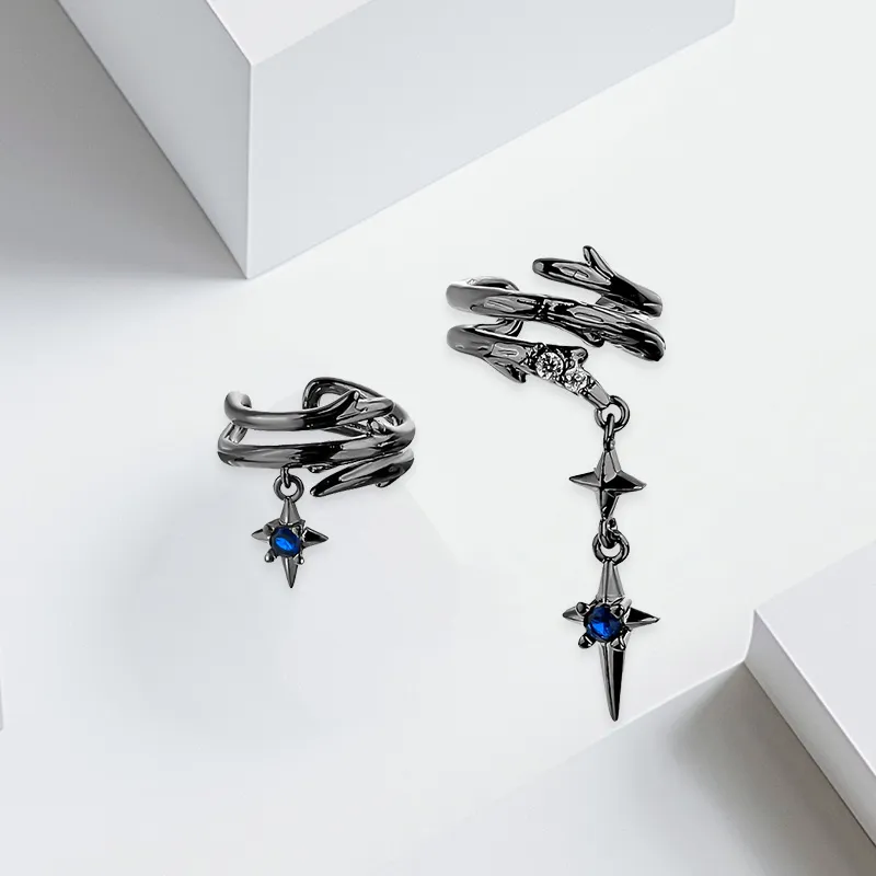 VEZA Alloy Clip On Earrings Unisex-2