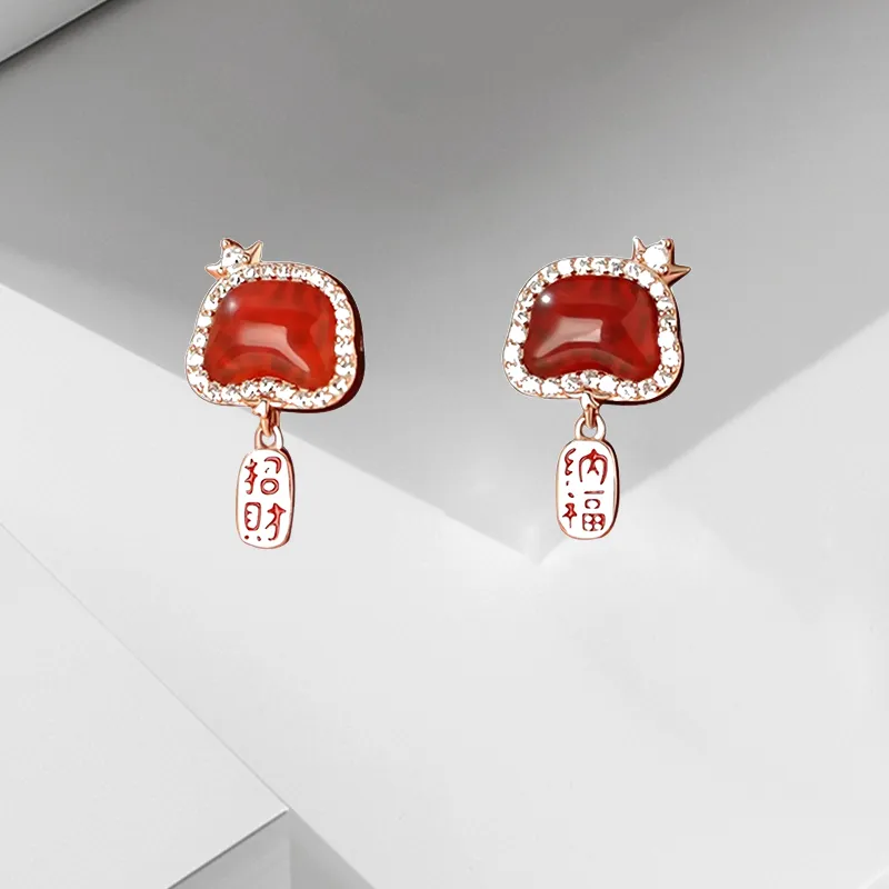 VEZA 925 Sterling Silver Stud Earrings Unisex-4