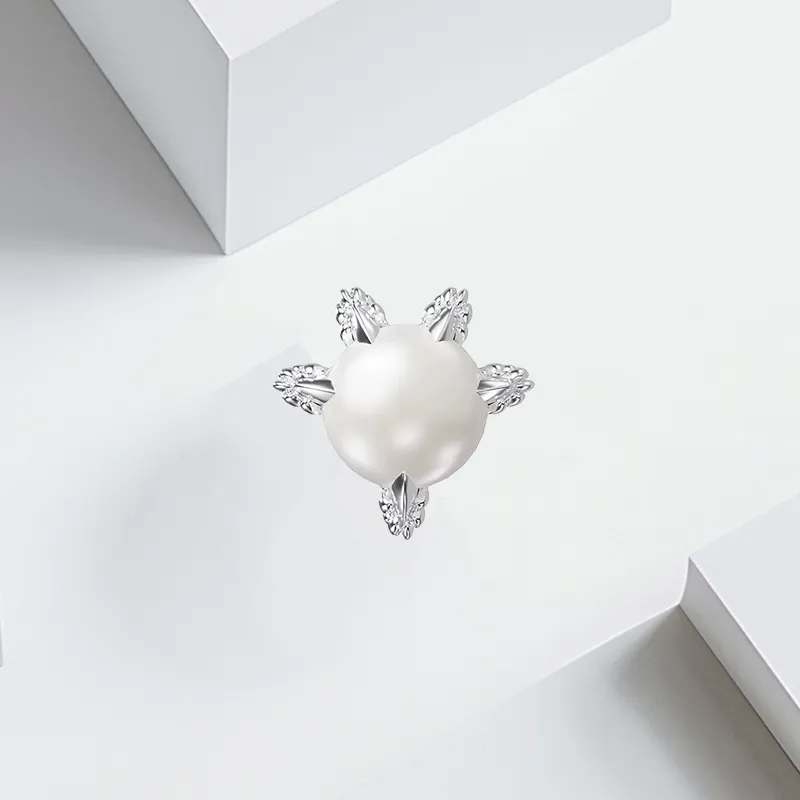 VEZA 999 Fine Silver Stud Earrings Unisex-3