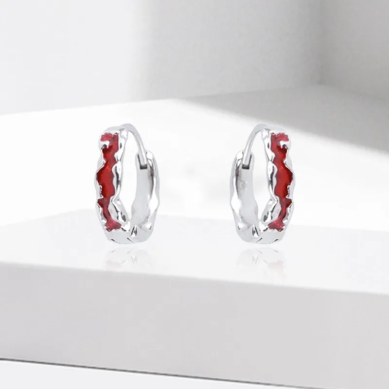 VEZA Sterling Silver Earrings Unisex-1