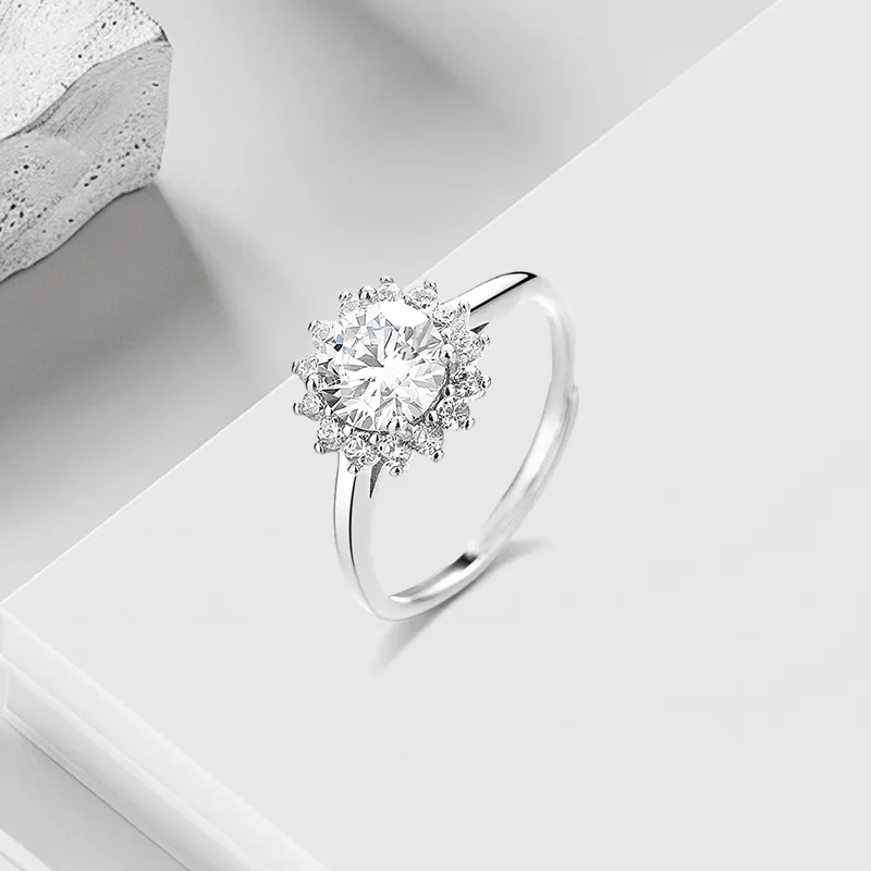VEZA S999 Fine Silver Rings Women's-2