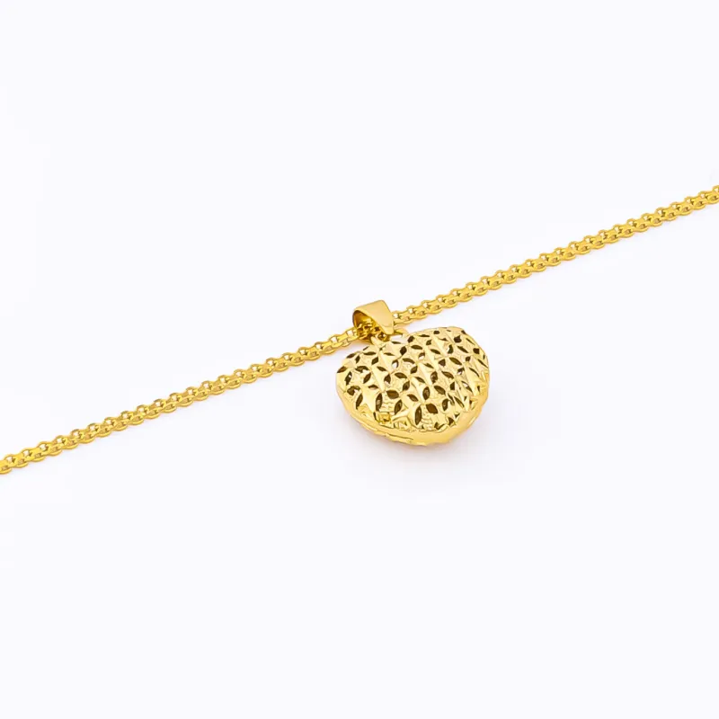 YURITAN Gold Plated Copper Necklaces Women's-1