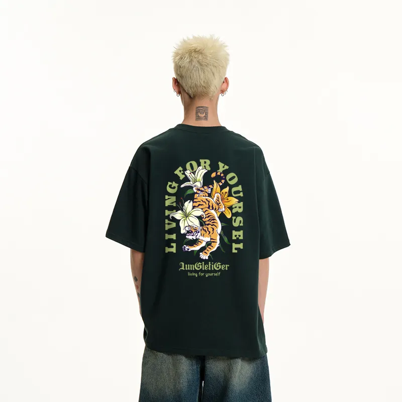 JUNGLE TIGER T Shirts Unisex-4