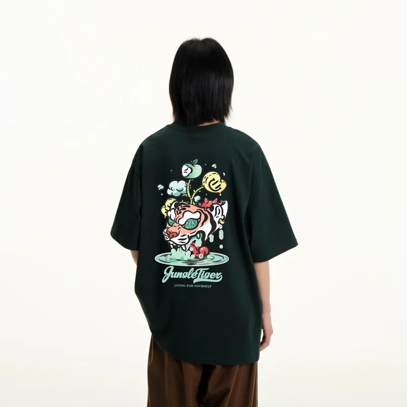 JUNGLE TIGER T Shirts Unisex-4