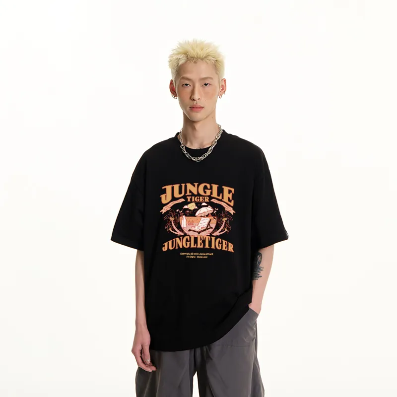 JUNGLE TIGER T Shirts Unisex-4