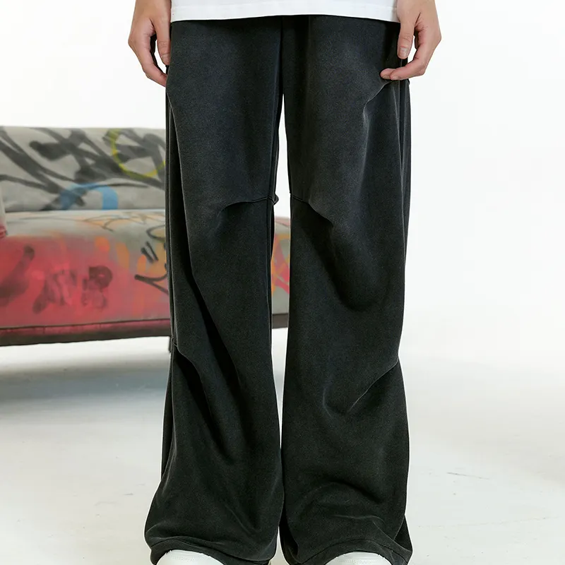 JUNGLE TIGER Cargo Pants Unisex Washed Gray-4