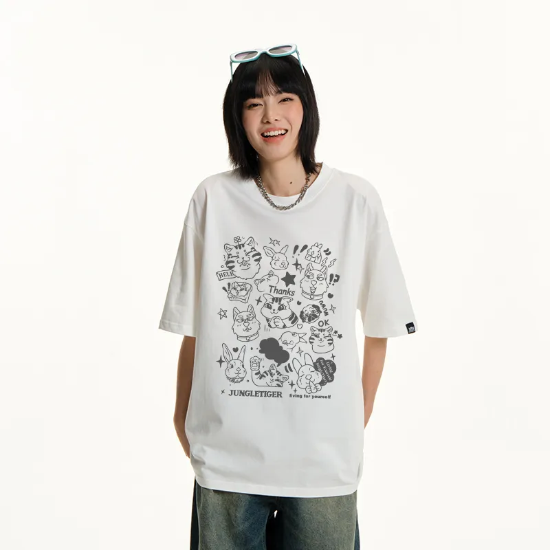 JUNGLE TIGER T Shirts Unisex-2