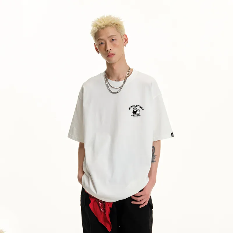 JUNGLE TIGER T Shirt Unisex Black-2