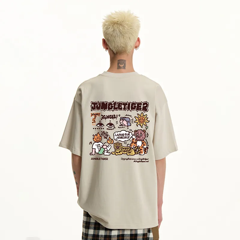 JUNGLE TIGER T Shirts Unisex-8