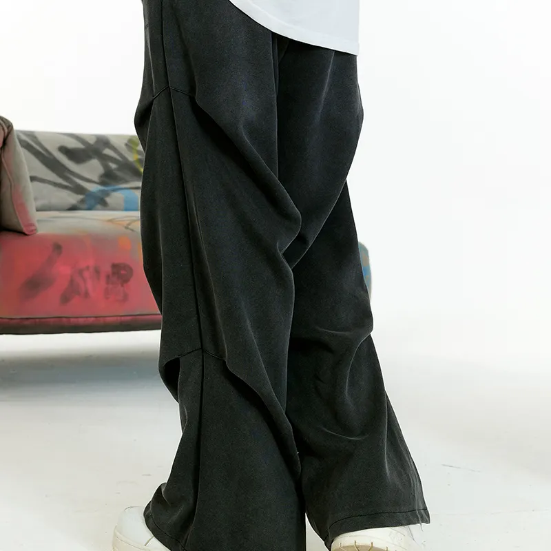 JUNGLE TIGER Cargo Pants Unisex Washed Gray-3