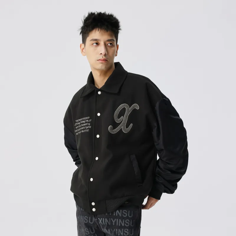 XINYINSU Baseball Jacket Unisex-3