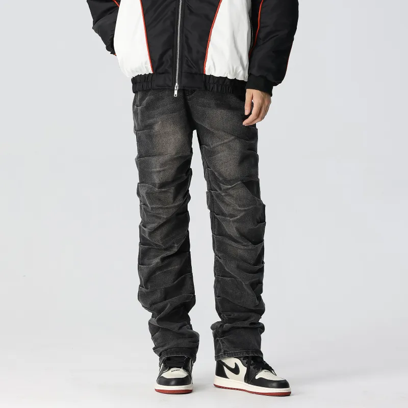 XINYINSU Jeans Unisex-4