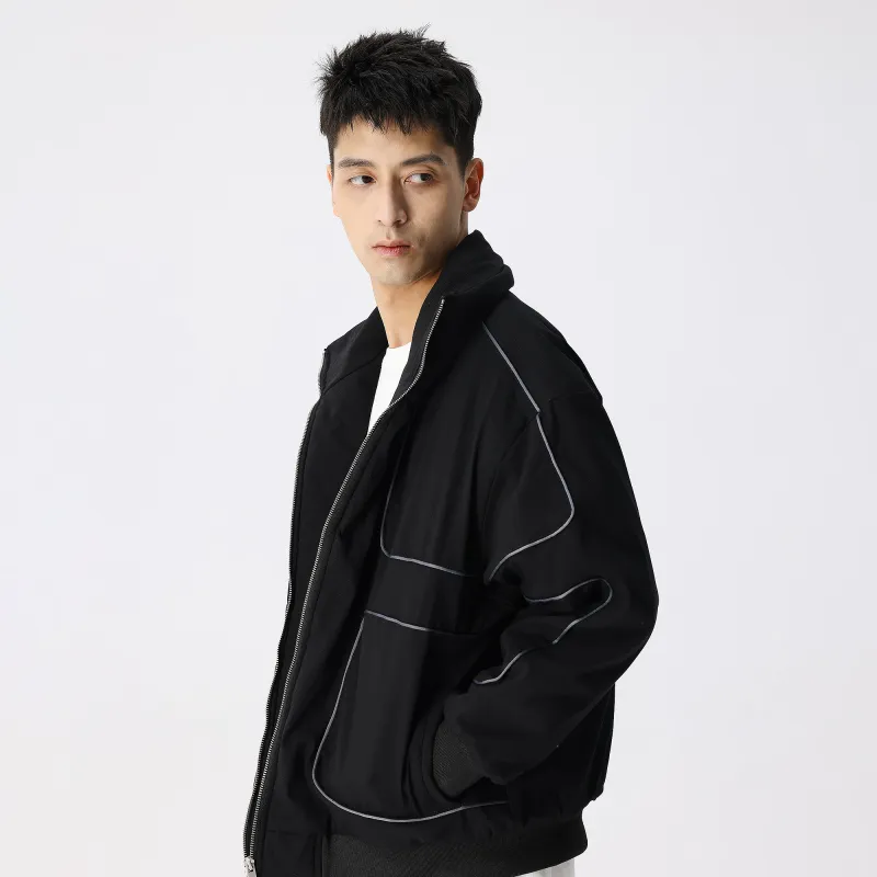 XINYINSU Puffer Jackets Unisex Black-4